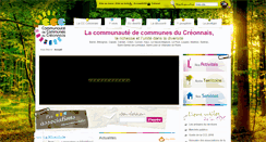 Desktop Screenshot of cc-creonnais.fr